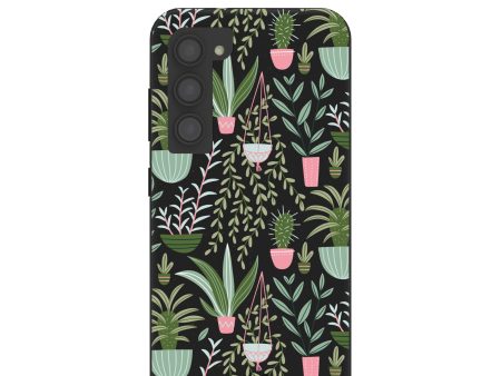 Black Indoor Garden Samsung Galaxy S23 Case Online now