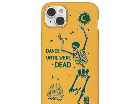 Honey Dancing Skeleton iPhone 14 Plus Case with MagSafe Module Online Sale