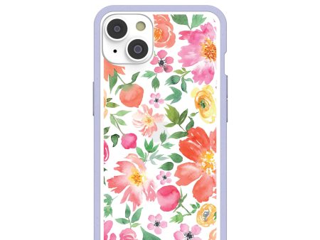 Clear Prairie Florals iPhone 14 Case With Lavender Ridge Discount