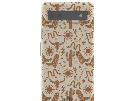 London Fog Wild West Google Pixel 6a Case Discount