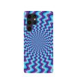 Powder Blue Spiral Samsung Galaxy S22 Ultra Case Sale