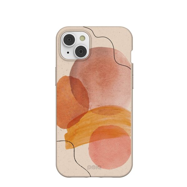 Seashell Expression iPhone 14 Plus Case with MagSafe Module Sale