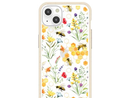 Clear Sweet Bees iPhone 13 Case With London Fog Ridge Online now