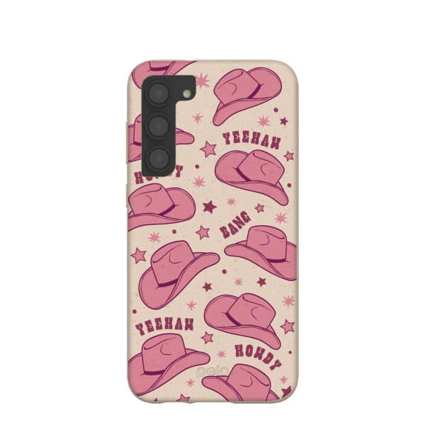 Seashell Yeehaw Samsung Galaxy S23+(Plus) Case on Sale