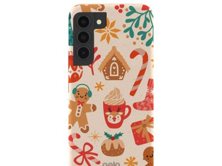 Seashell Festive AF Samsung Galaxy S22 Case Cheap