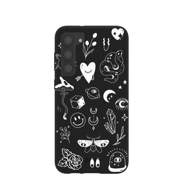 Black Contrast Samsung Galaxy S23+(Plus) Case For Discount