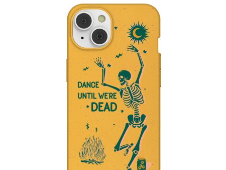 Honey Dancing Skeleton iPhone 14 Case with MagSafe Module Sale