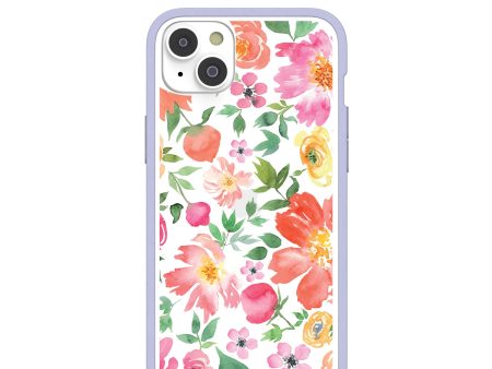 Clear Prairie Florals iPhone 14 Plus Case With Lavender Ridge Sale