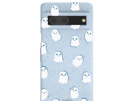 Powder Blue Ghostly Google Pixel 7 Case Supply