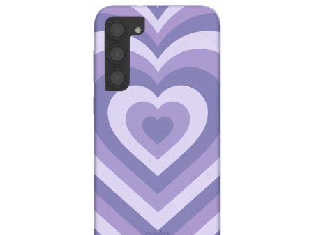 Lavender Power Hearts Samsung Galaxy S23+(Plus) Case Supply