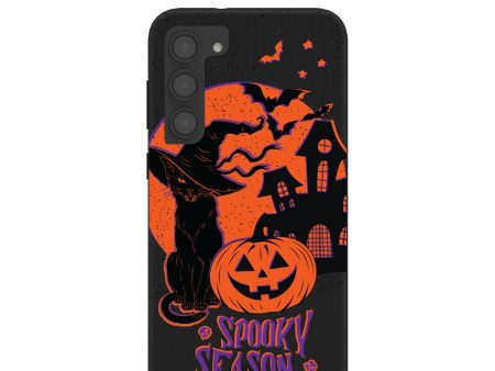 Black Spooky Szn Samsung Galaxy S23+(Plus) Case Online now