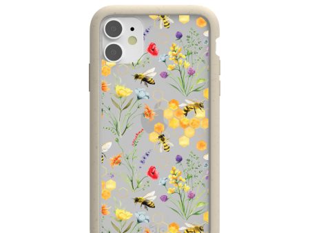 Clear Sweet Bees iPhone 11 Case With London Fog Ridge Discount