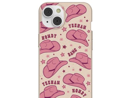 Seashell Yeehaw iPhone 14 Case with MagSafe Module Online now