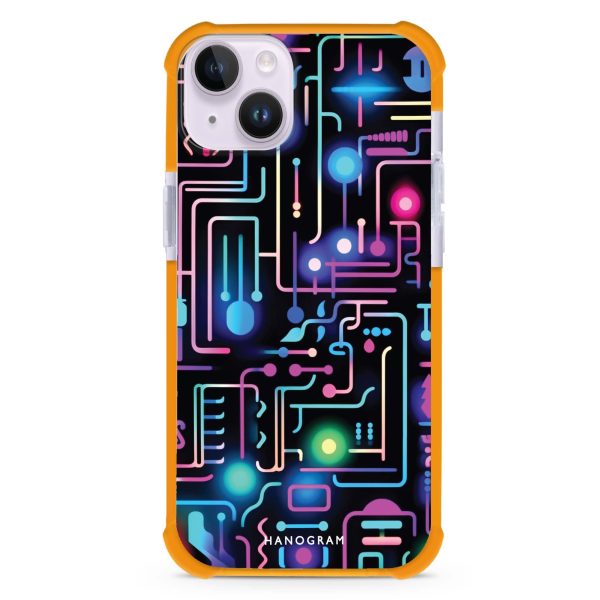 Glow Spectrum iPhone 15 Plus Ultra Shockproof Case For Sale