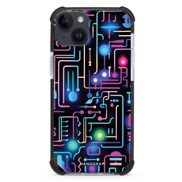 Glow Spectrum iPhone 15 Plus Ultra Shockproof Case For Sale