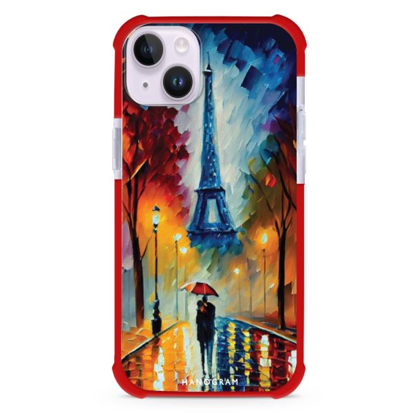 Romantic Paris iPhone 15 Plus MagSafe Compatible Ultra Shockproof Case Discount