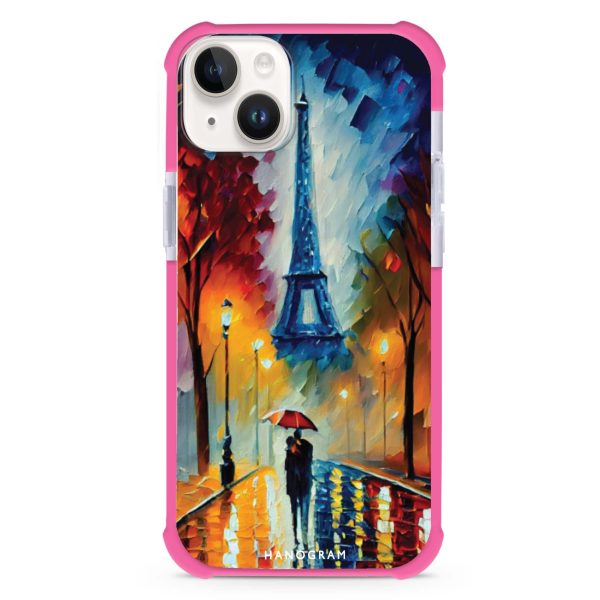 Romantic Paris iPhone 15 Plus MagSafe Compatible Ultra Shockproof Case Discount