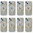 Royal Vintage Monogram iPhone 15 Plus MagSafe Compatible Ultra Shockproof Case For Discount