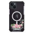 Ribbon & Floral iPhone 15 Plus MagSafe Compatible Ultra Shockproof Case For Discount