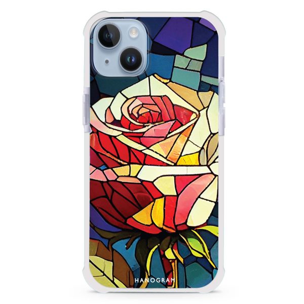 Rose Art iPhone 15 Plus MagSafe Compatible Ultra Shockproof Case Online Hot Sale